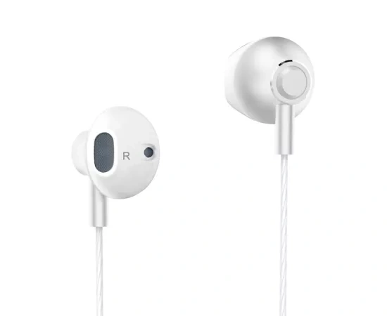 KRUGER & MATZ Casti cu fir KRUGER & MATZ KMPB2-W, Jack 3.5 mm, White - IT-Fashion.ro