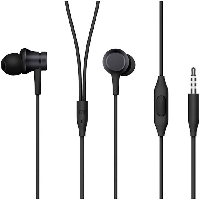 Casti cu fir XIAOMI Mi ZBW4354TY, Jack 3.5 mm, Black - Imagine 1
