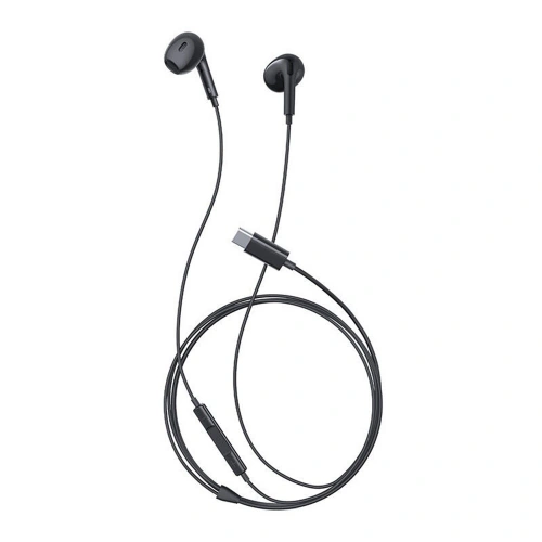 Baseus Casti cu microfon BASEUS Encok CZ17, USB-C, Black - IT-Fashion.ro