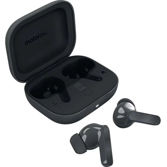 Casti Motorola In-Ear PG38C07949, Moto Buds BASS, Pantone Dark Shadow - Imagine 1