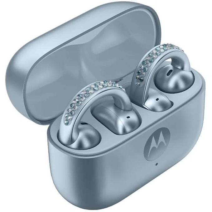 MOTOROLA Casti Motorola In-Ear PG38C08446, Moto Buds Loop Ice Melt, Swarovski Edition - IT-Fashion.ro