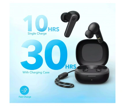 Casti wireless ANKER Soundcore R50i V2 A3949G12, Bluetooth, Black - Imagine 3