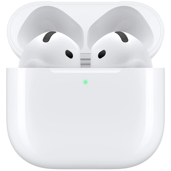 Apple Casti wireless APPLE AirPods 4, Bluetooth, ANC, White - IT-Fashion.ro