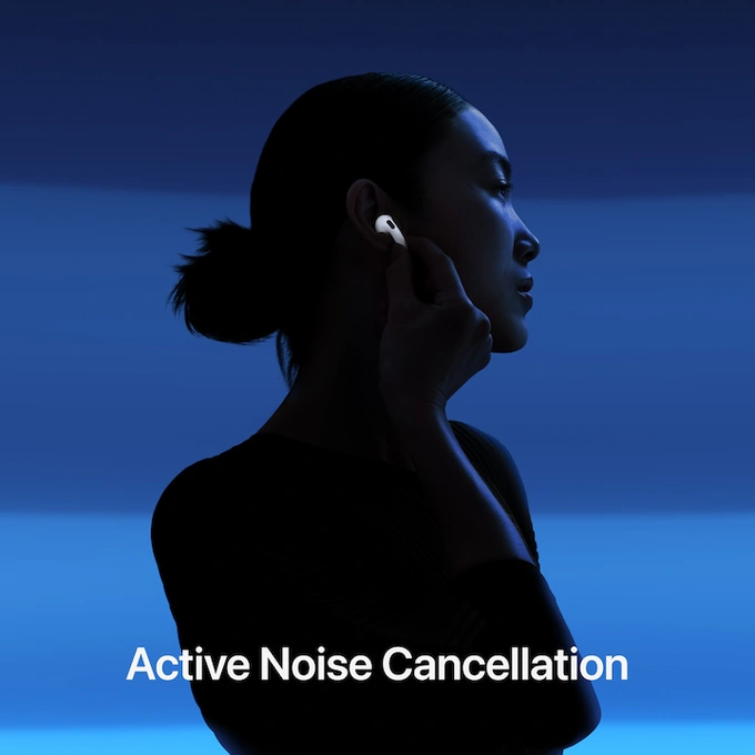 Casti wireless APPLE AirPods 4, Bluetooth, ANC, White - Imagine 3