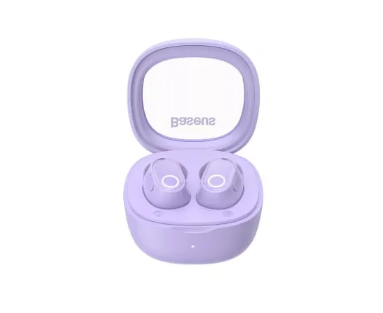 Casti wireless BASEUS Bowie WM02, Bluetooth 5.3, Purple - Imagine 1