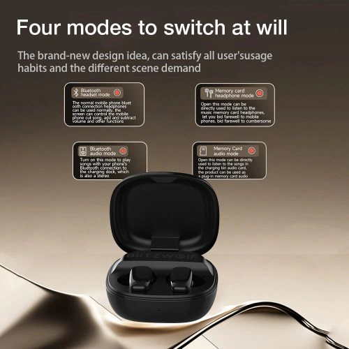 Căști Wireless BlitzWolf BW-FYE16 Plus Touchscreen ANC - Imagine 4