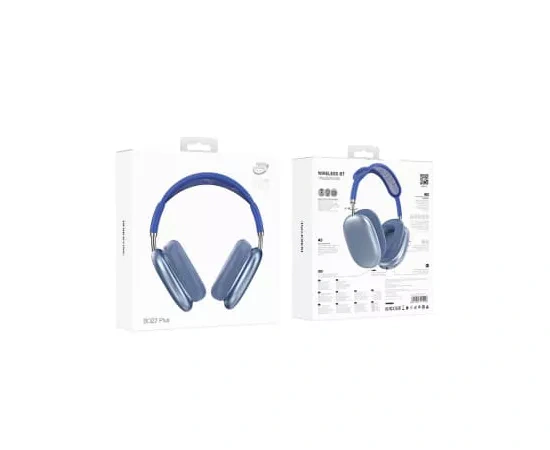 Casti wireless BOROFONE BO22 PLUS, Bluetooth 5.4, Blue - Imagine 3