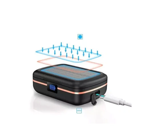 Casti wireless CHOETECH BH-T05, Bluetooth 5.0, Black - Imagine 3