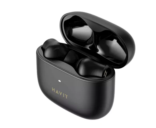 Casti wireless HAVIT TW958 PRO-BK, Bluetooth 5.3, ANC, Black - Imagine 3