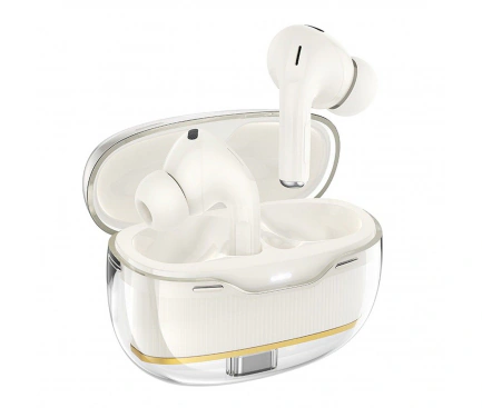 HOCO Casti Wireless HOCO EW54 Milky White - IT-Fashion.ro