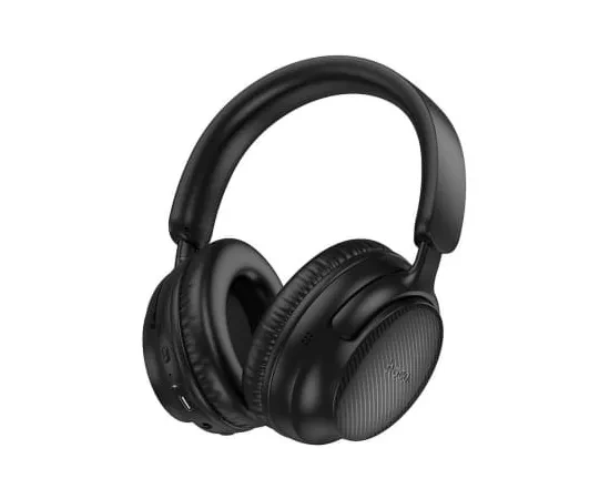 Casti wireless HOCO W53, Bluetooth 5.0, Black - Imagine 1