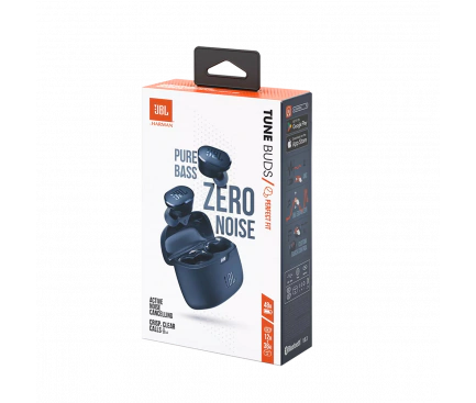 Casti wireless JBL Tune Buds, Bluetooth 5.3, ANC, Blue - Imagine 9