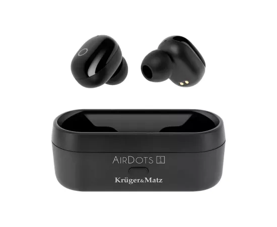 KRUGER & MATZ Casti wireless KRUGER & MATZ KMP-AD1, Bluetooth 5.0, Black - IT-Fashion.ro