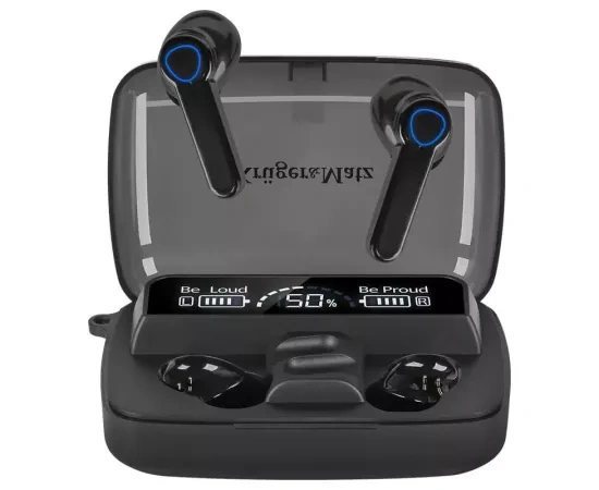 Casti wireless KRUGER & MATZ KMPM19, Bluetooth 5.3, Black - Imagine 1