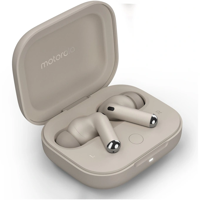 Casti wireless MOTO Buds+ Flute Sound by Bose, Beach Sand - Imagine 5