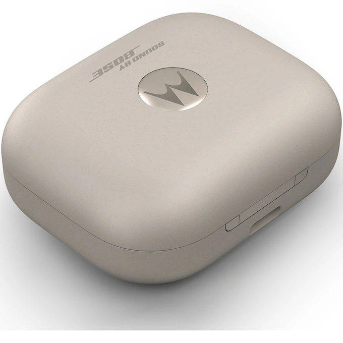 Casti wireless MOTO Buds+ Flute Sound by Bose, Beach Sand - Imagine 8