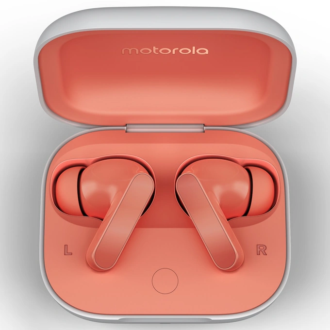 Casti wireless MOTOROLA Moto Buds, Bluetooth, Coral Peach - Imagine 3