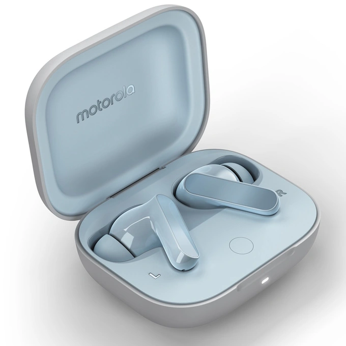 Casti wireless MOTOROLA Moto Buds, Bluetooth, Glacier Blue - Imagine 3