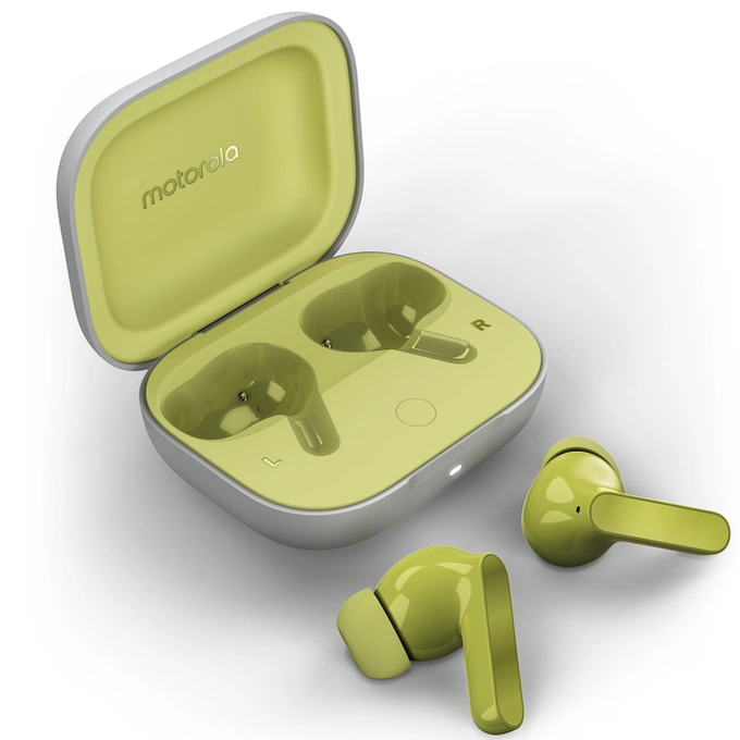 Casti wireless MOTOROLA Moto Buds, Bluetooth, Kiwi Green - Imagine 1
