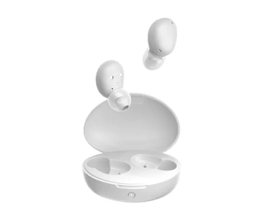 Casti wireless QCY T16, alb - Imagine 4