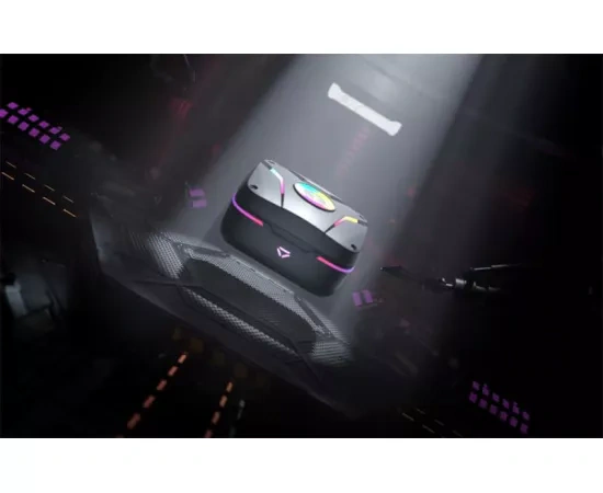 Casti wireless SOUNDPEATS Cyber Gear, RGB, Black - Imagine 5