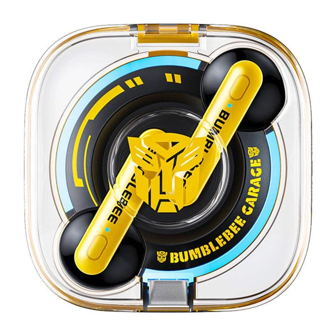 Casti wireless TRANSFORMERS Bumblebee TF-T03, Bluetooth 5.3, Yellow - Imagine 1