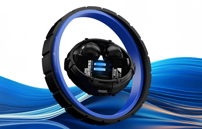 Casti wireless TRANSFORMERS Megatron TF-T23, Bluetooth 5.4, Black - Imagine 3