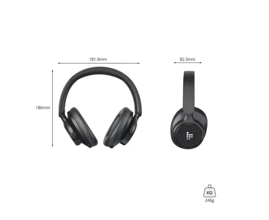 Casti wireless TRONSMART SOUNFII Q20, Bluetooth 5.3, Black - Imagine 5