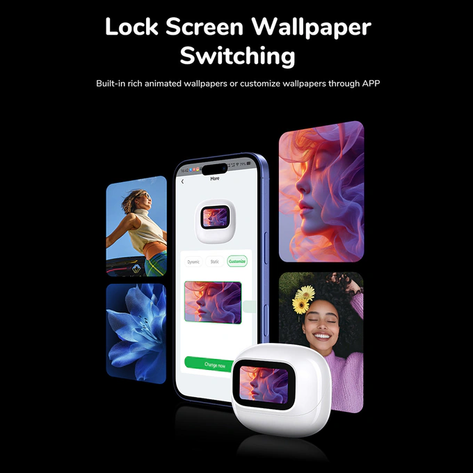 Casti wireless UGREEN HiTune T6 Magic 55137, Bluetooth 5.4, ANC, White - Imagine 5