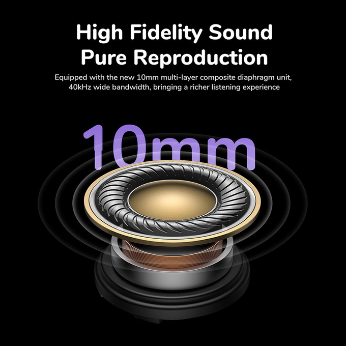 Casti wireless UGREEN HiTune T6 Magic 55137, Bluetooth 5.4, ANC, White - Imagine 7