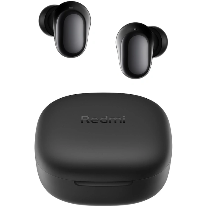 CASTI WIRELESS XIAOMI REDMI BUDS 6 PLAY BLACK - Imagine 1