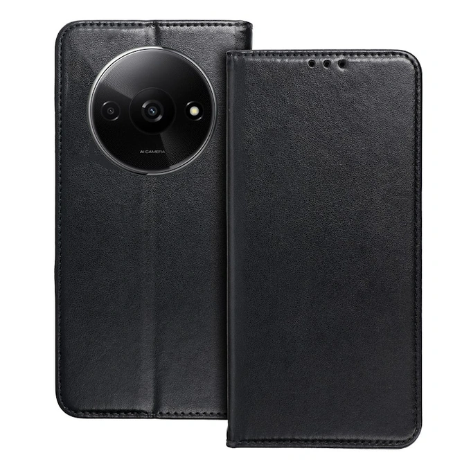 Husa flip OEM pentru Xiaomi Redmi A3, Negru - Imagine 1
