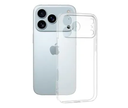 Husa spate OEM pentru Apple iPhone 17 Pro Max, Transparenta - Imagine 1