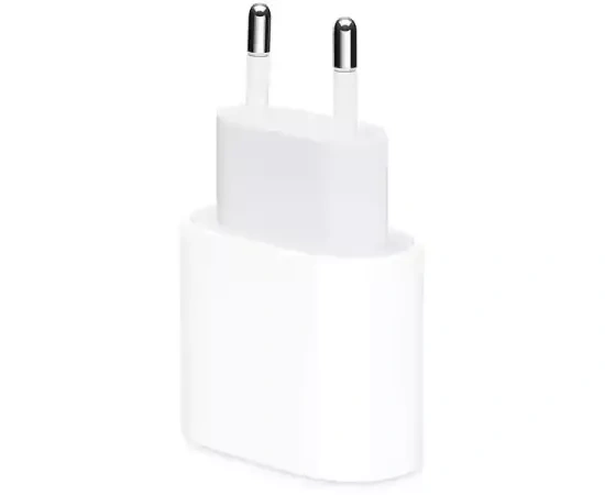 Incarcator retea APPLE MHJE3ZM/A, Fast Charge, 20 W, White - Imagine 1