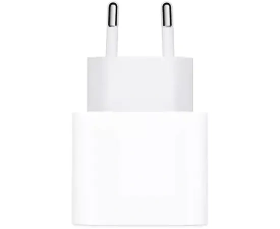 Incarcator retea APPLE MHJE3ZM/A, Fast Charge, 20 W, White - Imagine 3