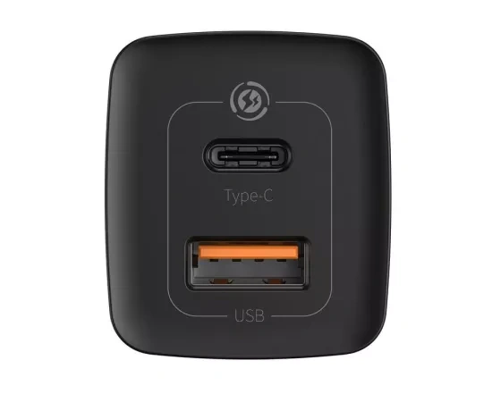 Incarcator retea BASEUS GaN2 Lite CCGAN2L-B01, 65W, USB, USB Type-C, QuickCharge, negru - Imagine 4