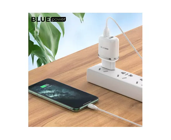 Incarcator retea BLUE POWER BLBA25A, 12W, 2.4A + cablu USB - Lightning, alb - Imagine 8