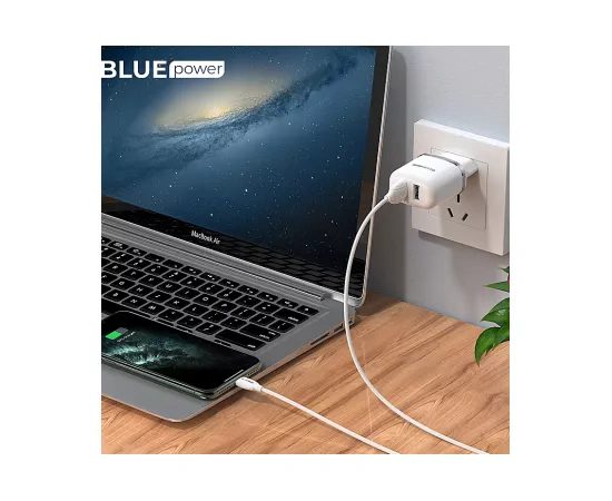 Incarcator retea BLUE POWER BLBA25A, 12W, 2.4A + cablu USB - Lightning, alb - Imagine 9