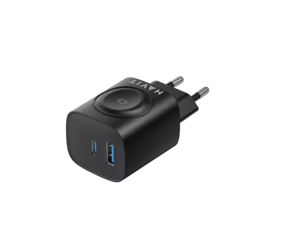 Incarcator retea HAVIT UC132-BK, 22 W, USB-A, USB-C, Black - Imagine 4