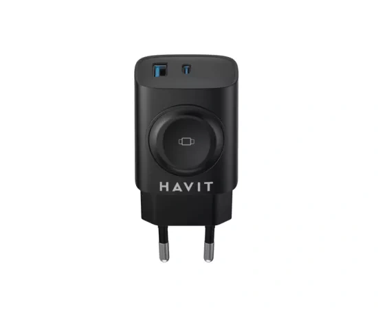 Incarcator retea HAVIT UC132-BK, 22 W, USB-A, USB-C, Black - Imagine 5