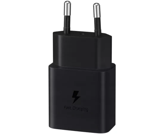 Incarcator retea SAMSUNG EP-T1510NBEGEU, 15W, 2A, 1 x USB-C, Fast Charge, Black - Imagine 3