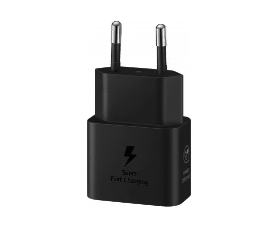 Incarcator retea SAMSUNG EP-T2510NBEGEU, 25 W, 1 x USB-C, Negru - Imagine 2