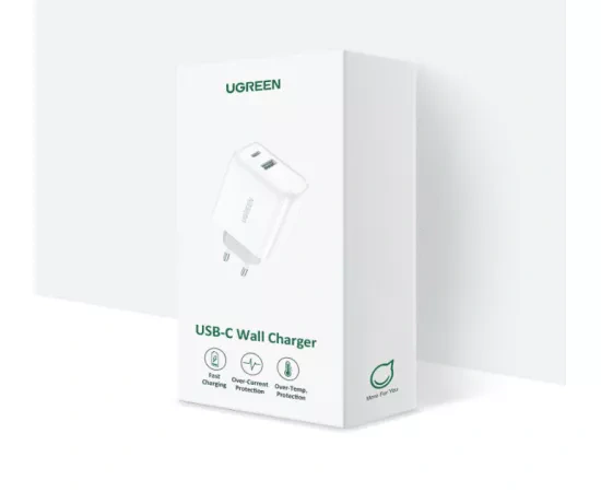 Incarcator retea UGREEN 60468, 38 W, 1 x USB, 1 x USB Type-C, White - Imagine 3