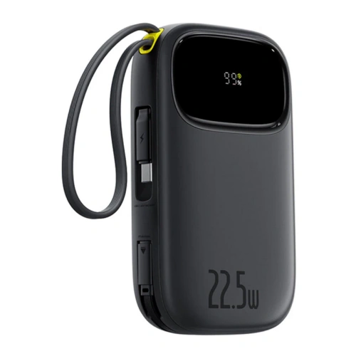 Baseus Baterie portabila BASEUS Qpow3, 10000 mAh, 1 x USB, 22.5 W, Black - IT-Fashion.ro