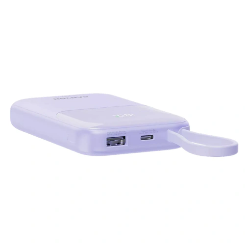 Baterie portabila CANYON OnPower 101, 10000 mAh, 1 x USB-C, 1 x USB-A, Purple - Imagine 5