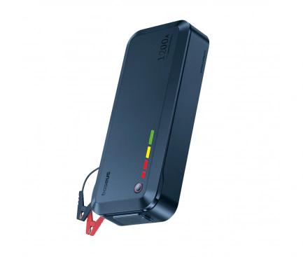 Jump Starter Auto BASEUS PrimeTrip VJ1, Motoare pe benzina de 4.0L si diesel de 2.0L, Black - Imagine 3