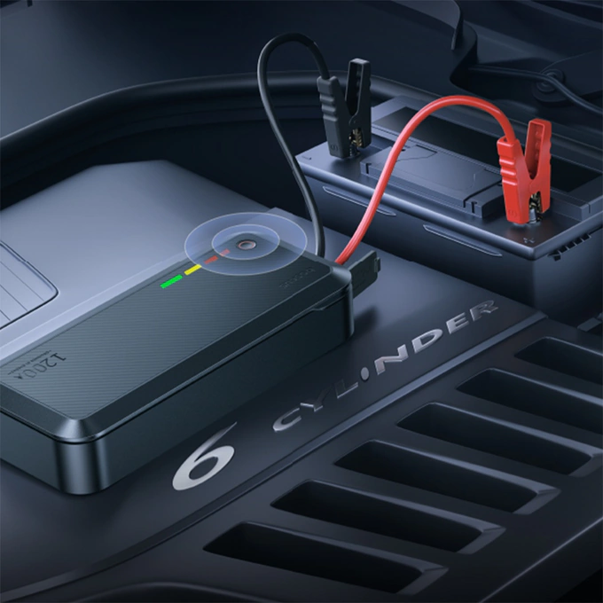 Jump Starter Auto BASEUS PrimeTrip VJ1, Motoare pe benzina de 4.0L si diesel de 2.0L, Black - Imagine 7