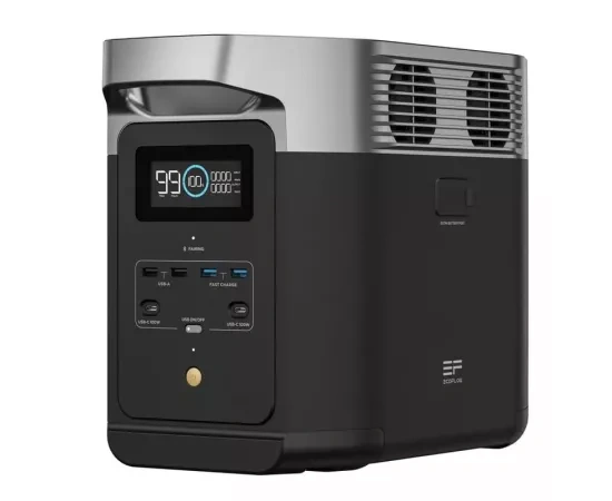 Power Station portabil ECOFLOW Delta 2, 1024 Wh, Gray - Imagine 2