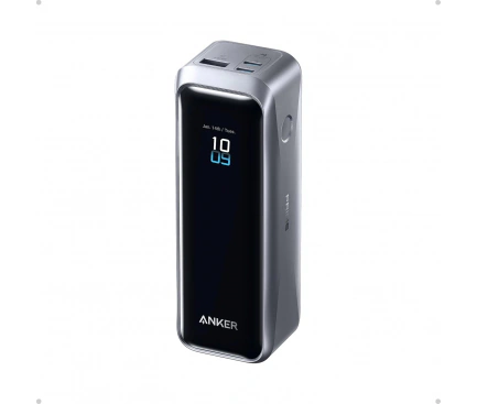 Powerbank Anker Prime, 20100mAh, 220W, QC + PD, 1 x USB-A - 2 x USB-C, Neagra - Imagine 1