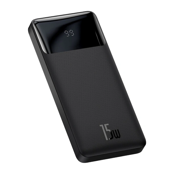 Baseus Powerbank BASEUS Bipow, 10000mAh, 2x USB-A, 1x USB-C, Black - IT-Fashion.ro